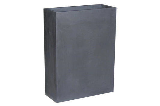 Fiberstone bloempot zwart 55 x 20 x 70