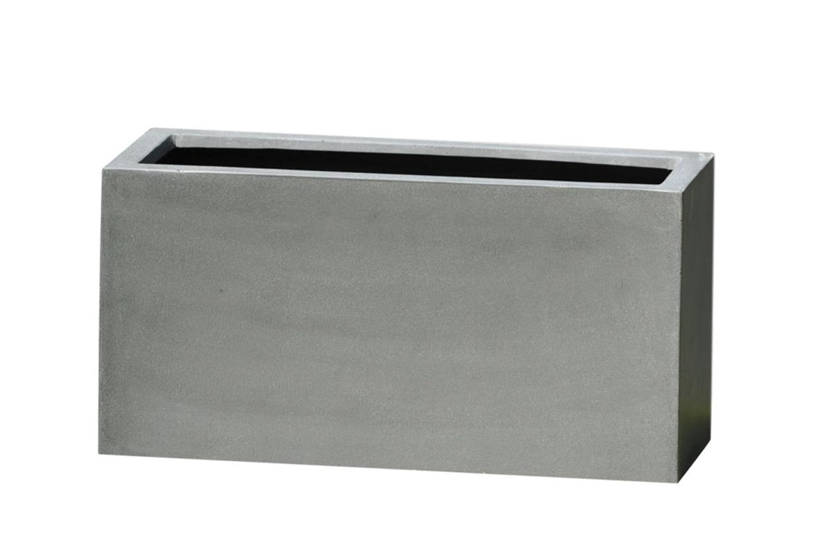 Fiberstone bloempot grijs 100 x 40 x 50