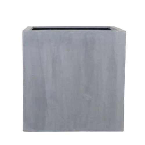 Fiberstone bloempot grijs 30 x 30 x 30