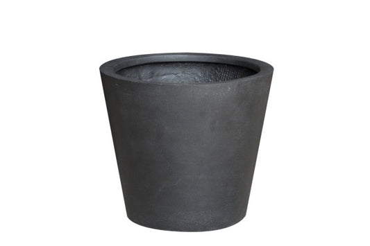Fiberstone bloempot zwart D 40 x 35