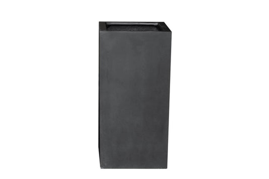 Fiberstone bloempot zwart 40 x 40 x 80