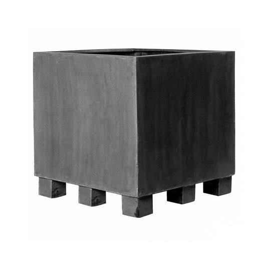 Fiberstone bloempot grijs 70 x 70 x 70