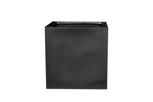 Fiberstone bloempot zwart 50 x 50 x 50