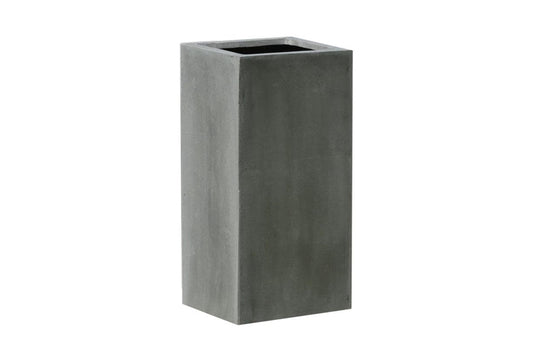 Fiberstone bloempot grijs 40 x 40 x 80