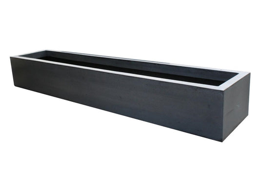 Fiberstone bloempot grijs 100 x 30 x 25